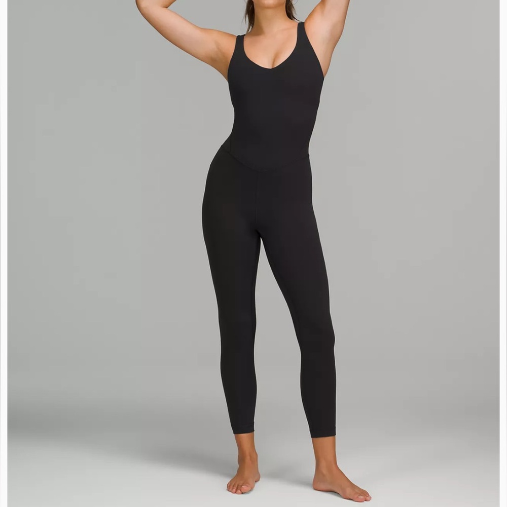 Lululemon Black Align Bodysuit 25”